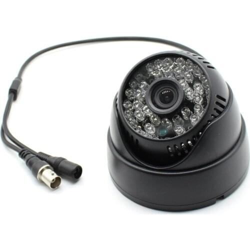 1/3" Sony CCD 480TVL Dome CCTV Camera IR Color Security 960H CVBs Indoor 24IR 48IR Leds