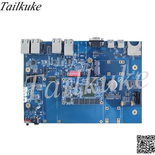 LS1043A Development Board LS1043 Series Industrial Control Board 5G Gigabit Gateway USB3.0 Industrial Gigabit