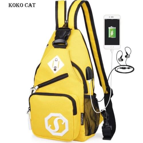 Fashion Women Shoulder Bag Outdoor Leisure Waterproof Chest Travel Cycling Sports Bags Mountaineering Mobile Phone Waist Packs