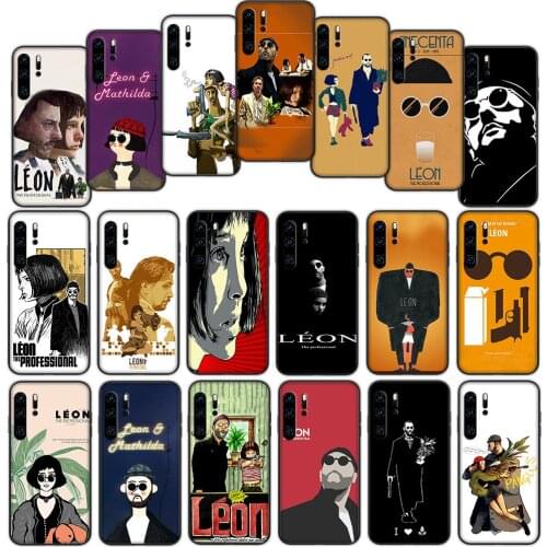 Professional Leon and Mathilda Soft Cover Case for Huawei P40 P30 P20 P10 Lite Pro Nova 5t