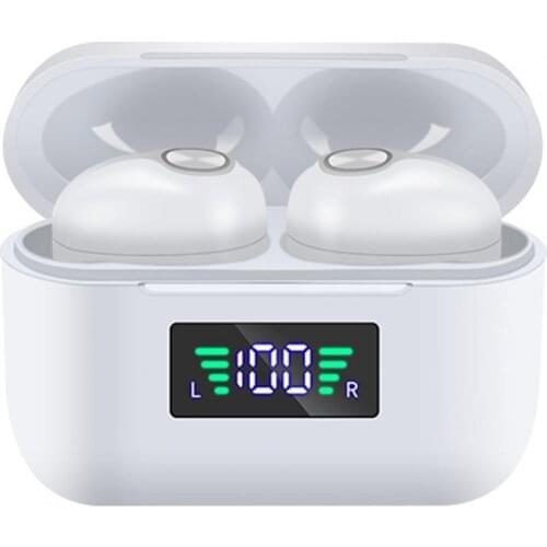 Earphones T29 TWS Ear Plugs Portable Long Lasting Life Stereo Digital Display Earbuds Headset for Outdoor Consumer Electronics