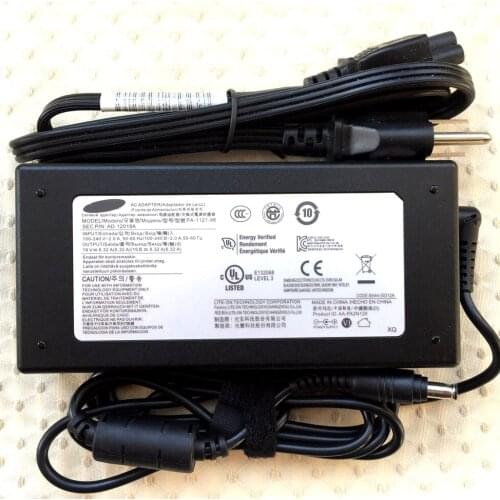 New 19V 6.32A AC Adapter fit for Samsung Odyssey NP800G5M-X01HK