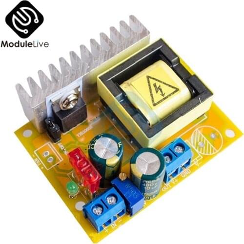 8-32V to 45-390V DC-DC Boost Converter Step Up Power Supply Module High Voltage ZVS Capacitor Charging Board