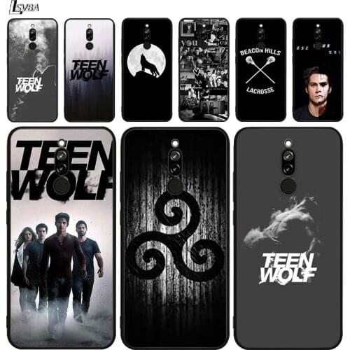 Teen Wolf Dylan Obrien for Xiaomi Redmi 10X 5G 4G 9 9A 9C 8 8A 7 7A K20 Pro S2 6A 6 Pro 4X Bright Black Phone Case
