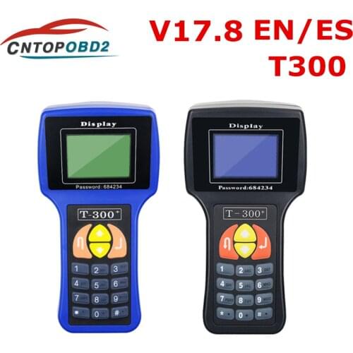 Newest Version T300 Auto Key Programmer T Code Software V 17.8 Immobilizer Key Decorder T 300 Key Maker For Universal Cars