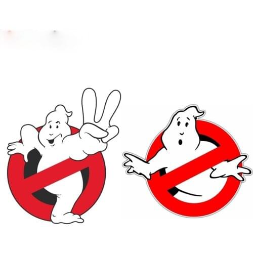 Three Ratels FC892 Car Stickers Ghostbusters Decal Funny Car Styling Cartoon Sticker Waterproof Auto Motor Decor Graphics*12cm