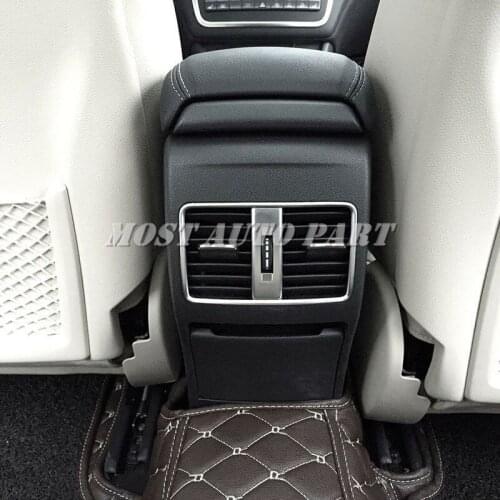 ABS Plastic Interior Rear Air Vent Outlet Trim For Mercedes Benz A B GLA CLA Class C117 W117 W176 AMG 1pcs Car Decoration
