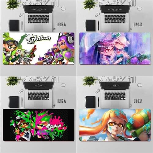 Maiya High Quality Funny Splatoon gamer play mats Mousepad Free Shipping Large Mouse Pad Keyboards Mat
