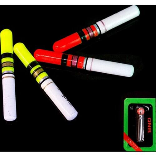 1pcs Fishing Float LED Electric Float Light Fishing Tackle Luminous Float+ CR322 Battery LED Float Deep Water Night Fishing Gear