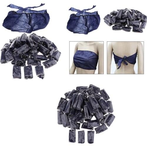 100pcs Disposable Spa Massage Beauty Non-Woven Women Bikini Bras, Wholesale