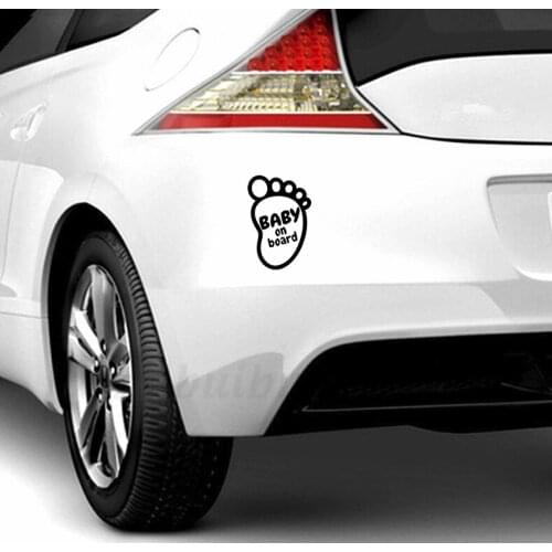 20x14.4cm bat baby on board car sticker funny car stickers styling removable decal N434