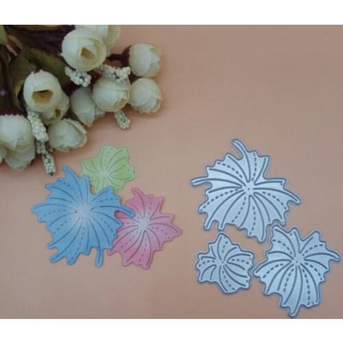 3 PCS Fireworks Flower Floral Decor Card Metal Cutting Dies Punch Stencil DIY for Scrapbook Scrapbooking Paper Craft Template