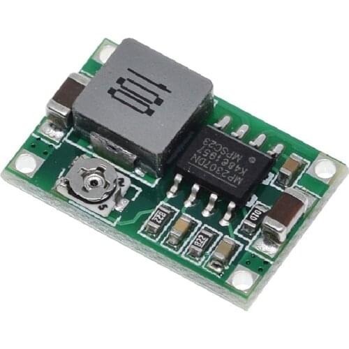 6pcs RC Airplane Module Mini 360 DC Buck Converter Step Down Module 4.75V-23V to 1V-17V LM2596 2A 17x11x3.8mm
