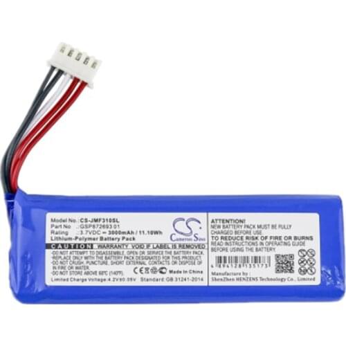 Brand new genuine Cameron Bell 3000mAh Battery Gsp872693 01 For JBL Flip 4, Flip 4 Special Edition