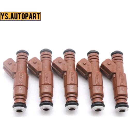 5pcs 0280155831 Car Fuel Injector Nozzle For Volvo C70 S60 S70 S80 V70 XC70 XC90 2.4L 2.5L 2.8L 2.9L 0280 155 831,0280155703