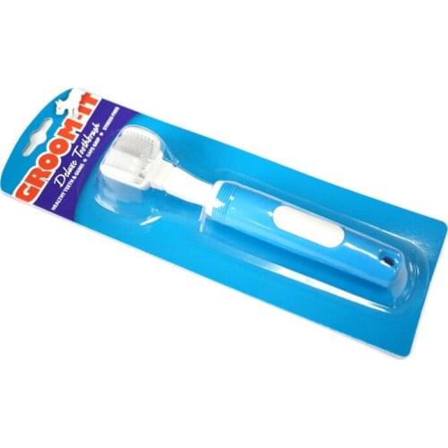 CAITEC Dog Product Multi Head Toothbrush Dog Oral Cleaning Toothbrush Grooming Cleaning for Medium or Large Dogs