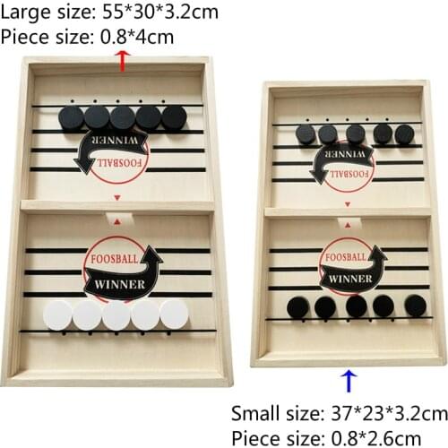 Wooden Bumper Chess Bouncing Parent-child Interactive Chess Bumper Chess Indoor Double Battle Game Machine