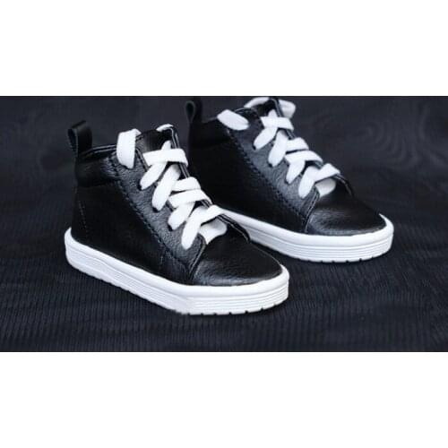 N01-X012 children handmade toy 1/3 1/4 Doll Accessories BJD/SD doll High-top casual shoes 1 pair