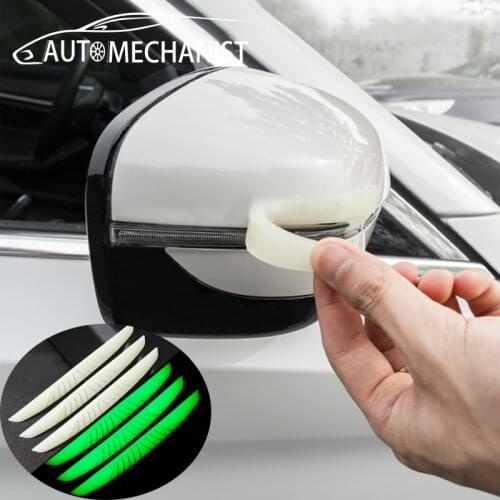Fluorescent Car Sticker Door Edge Guards Trim Auto Protection Strip Scratch Protector Car Crash Barriers Door Guard Collision