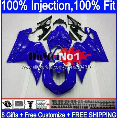 Injection For DUCATI 848 1098 1198 S R 07 08 09 2010 2011 2012 119MC.16 848S 1198S 2007 2008 2009 10 11 12 Fairing full blue hot