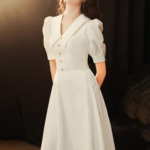 New white dress dress dress summer license date dress dresses for women party clothing women dress for women plus size