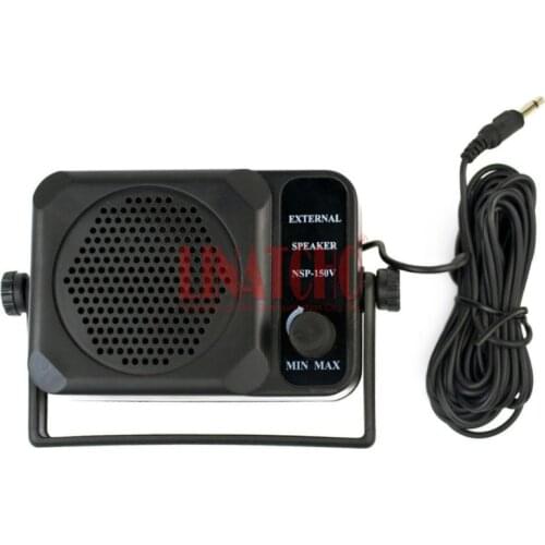 NSP-150v ham HF VHF UHF CB car two way radio volume control mini external speaker
