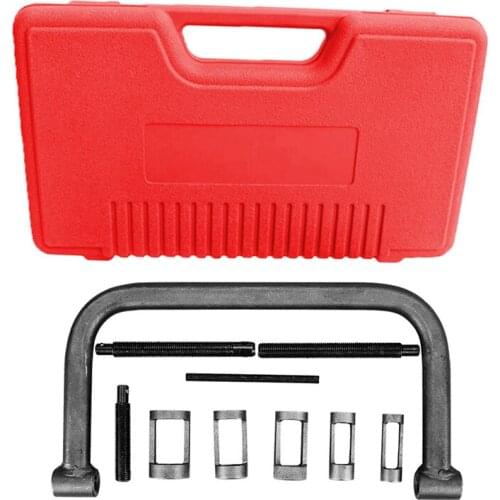 Engine Valve Removal Pliers Red Engine Cylinder Head Valve Spring Loading And Unloading Pliers Car Repair Tools