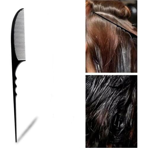 Hair Comb Weaving Foiling Brush Separate Parting Hair Comb For Salon Dyeing Tail Combs Hairdressing Combs Highlighting Comb