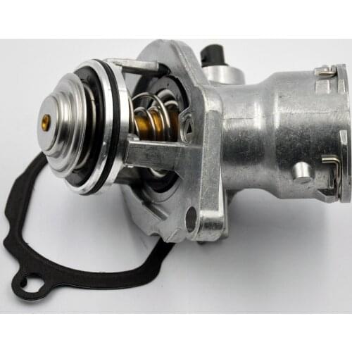 Engine Coolant Thermostat With Sensor Gasket For Mercedes-Benz SLK350 GLK350 SLK300 SLK280 CLK350