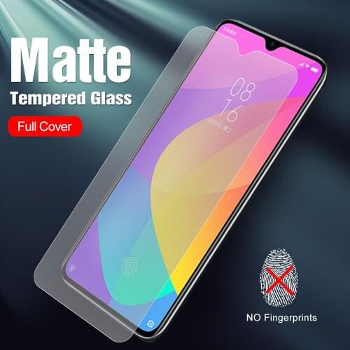 Safety Frost Glass For Xiaomi Mi CC9E CC9 Matte Tempered Glass On Xiomi CC 9 E 9E Screen Protector Cover Film Tempered Glas 9H