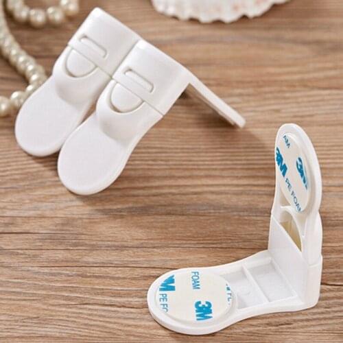 20Pcs/Lot Child Baby Safety Drawer Lock Cabinet Lock Protector Locks Baby Safety / Multi-function Security Lock hTRQ0466