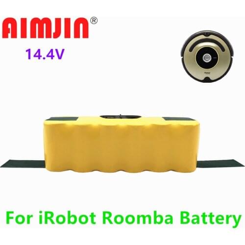 2021 NEW High Capacity 14.4V 9800mAH Battery for IRobot Roomba Vacuum Cleaner 500 530 540 550 620 600 650 700 780 790 870