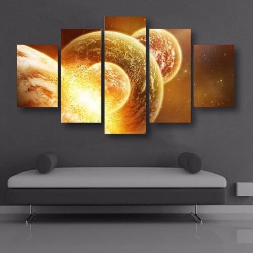 ArtSailing HD Printed Cosmos Galaxy Space Painting on Canvas Room Decoration Print Poster Picture Canvas