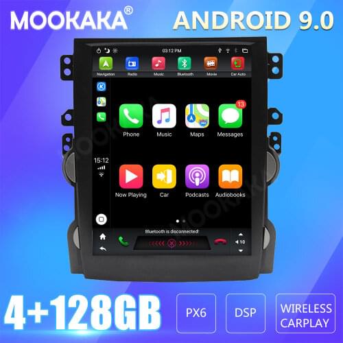 For Chevrolet Malibu 2013-2015 Car Radio Screen GPS Navigation 128GB Android CARPLAY Multimedia Player Audio