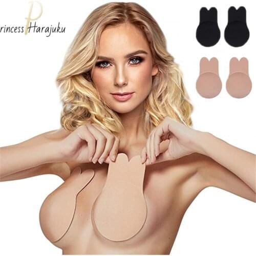 Fashion Push Up Invisible Bra Strapless Brassiere Breast Girl Silicone Bras Backless Women Underwear Bralette Crop Top Tank 2020
