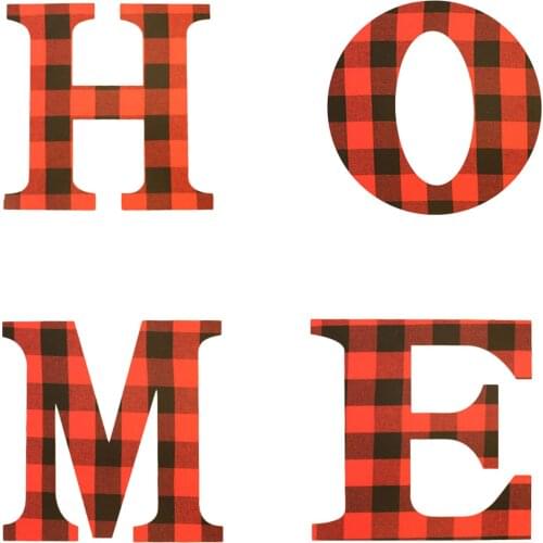 Wooden Home Sign Wall Hanging Decor Home Letters Wall Ornament For Living Room Kitchen Housewarming Gift Wall Decoration