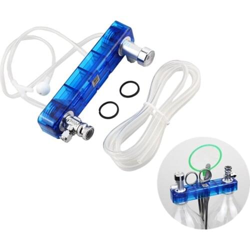 DIY CO2 Diffuser D501 D201 Kit Planted Aquarium CO2 Diffuser Needle Valve Pressure Gauge Generator