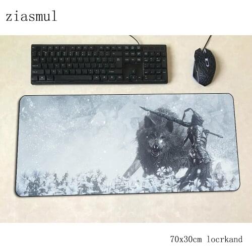 Dark souls 3 mouse pad New arrival Computer mat 700x300x3mm gaming mousepad large thick padmouse keyboard games pc gamer desk