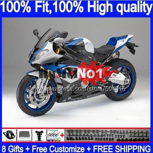 Injection Mold For BMW S 1000 RR S 1000RR 33MC.101 S1000 RR blue glossy 2015 2016 2017 2018 S1000RR 15 16 17 18 OEM Fairings Kit