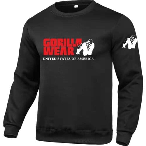 2021 brand new gorilla wearing spliced hoodie men new fall casual long sleeve hoodie men sweatshirt hoodie men winter warm hoodi