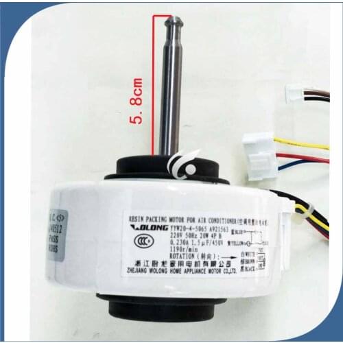New good working for Air conditioner inner machine motor YYW20-4-5065 YYW20-4-2491 RPG18A-15 T26N4P A921544 Motor fan