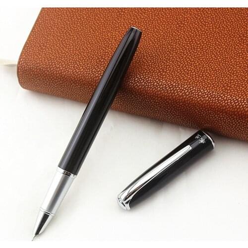 High quality yongshen metal Fountain Pen With Silver Clip school Office stationery luxury EF nib Writing ink Pens gift