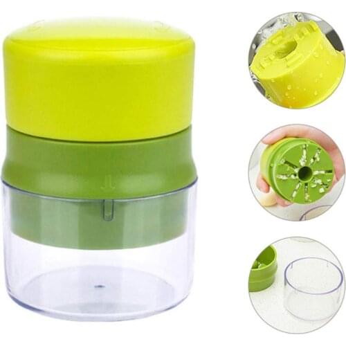 Garlic Press Chopper Ginger Mincer Hand Presser Crusher Walnut Peanut Grinder Practical Kitchen Aid 85DA