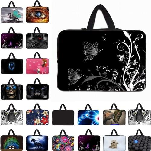 Laptop Carry Bag Case New Neoprene 17 15 14 13.3 11.6 12 10 10.1 Notebook Handle Pouch Funda Portatil Bolsas For Macbook Air Pro