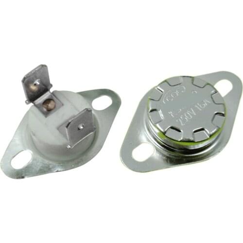 10 pcs 16A 250V Thermal Switch Ksd302 130 Degree Normally Closed Ceramic Thermostat Hanging Ironing Machine Temperature Switch