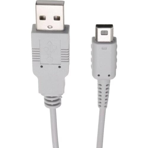 For Nintend WiiU Pad Controller Joypad USB Charger Cable Power Supply Charging Cable Data Cord For Nintendo Wii U Gamepad