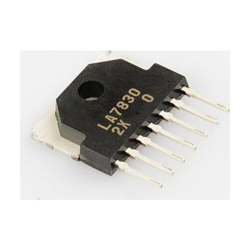 10pcs/Lot LA7830 SIP-7 Colorful electric field scanning IC TV In Stock