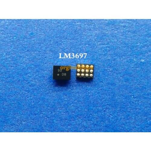 5pcs LM3697 LM3697YFQR mark D8 12pin backlight light control IC for OPPO A57 R9SK R9plus vivo X5SL Y83 xiaomi