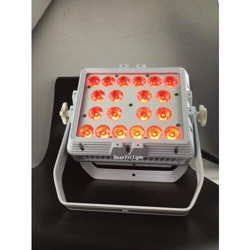 8 pieces led wall light fixture 20x15w 5in1 rgbwa led wall washer light outdoor city color led