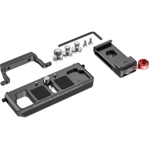 SmallRig DSLR Camera Quick Release Plate Offset Kit for BMPCC 4K & 6K & Ronin S Crane 2 Moza Air 2 Gimbal 2403